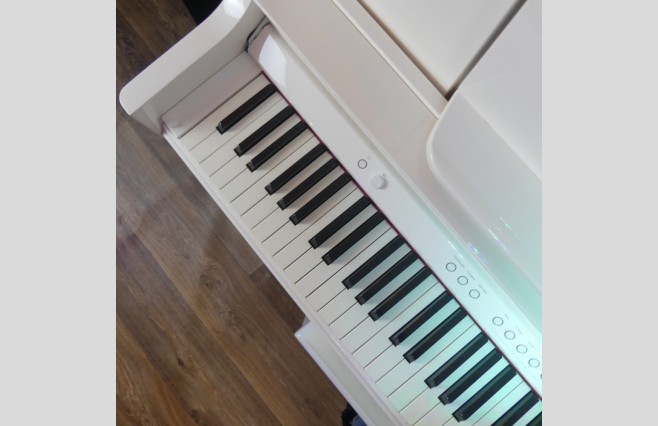 As New Used Roland LX708 Polished White Digital Piano Complete Package (SN:Z6J0181) - Image 9